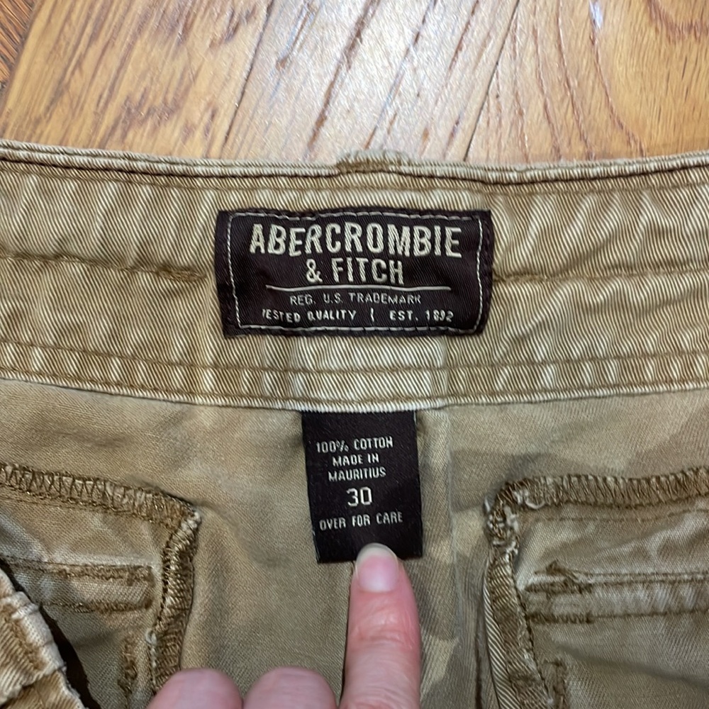Vintage Abercrombie and Fitch AF cargo shorts - Picture 2 of 10